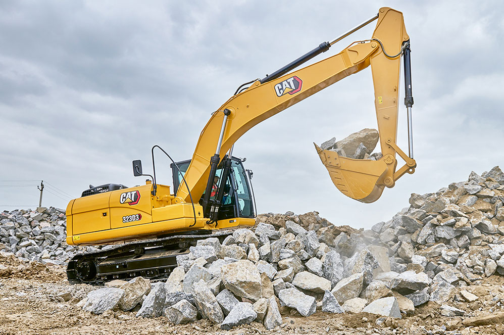 CAT 323D3 excavator