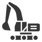 Mining Excavator Icon