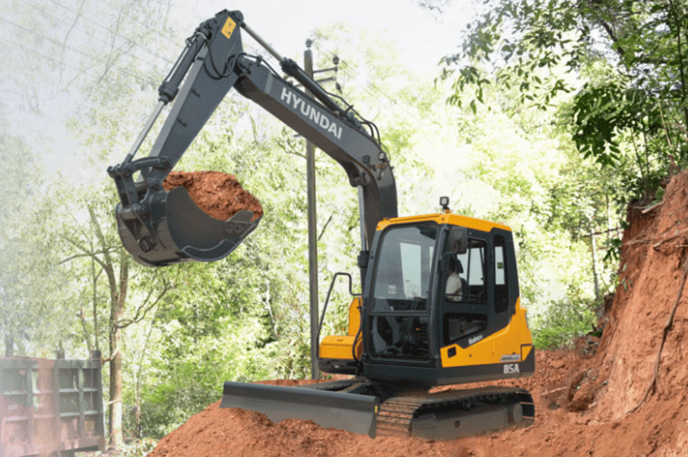 Hyundai R85A SMART Plus excavator | Hyundai excavator Machines