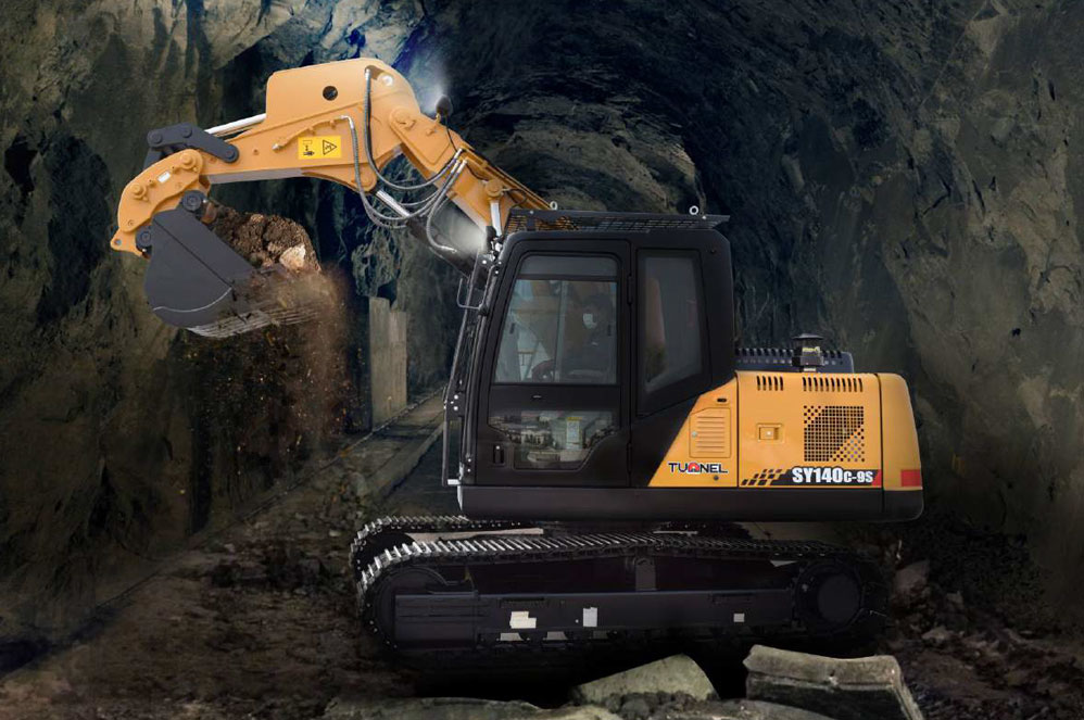 Sany SY140C-9/9S Tunnel Excavator