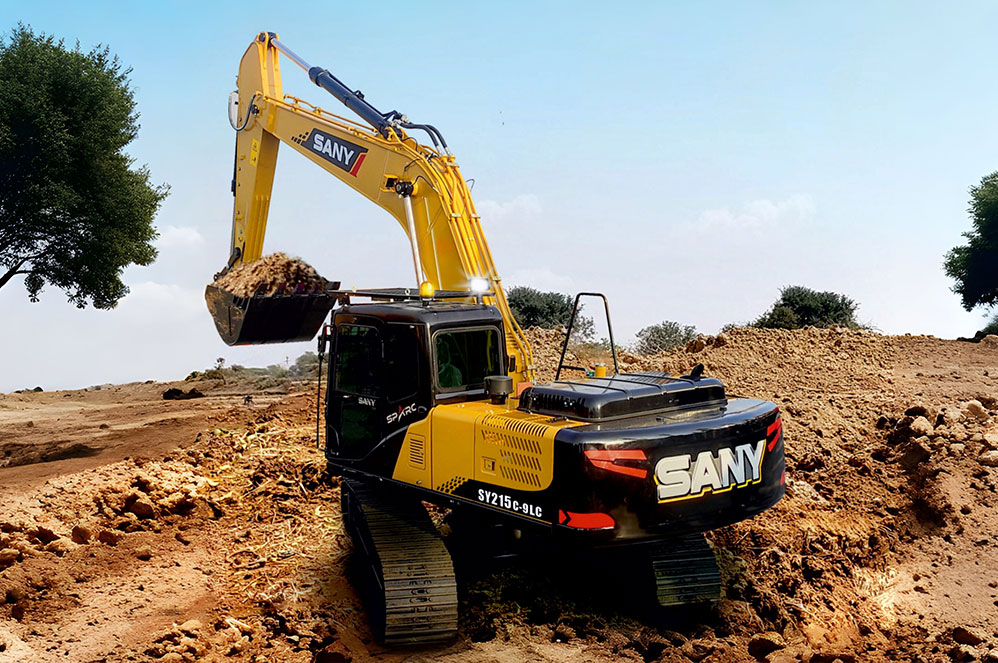 Sany SY215C-9LC Medium Excavator
