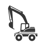 Wheeled Excavator