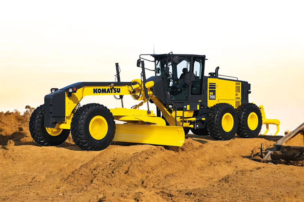 Komatsu GD 705-5 Motor grader, Komatsu GD 705-5 price, Komatsu GD 705-5 specification, Komatsu GD 705-5 price in india