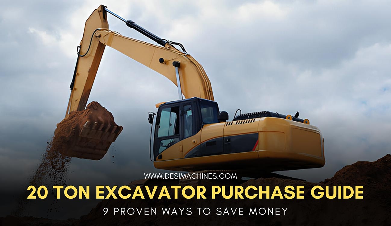 desi machines 20 ton excavator purchase guide 9 proven ways to save money