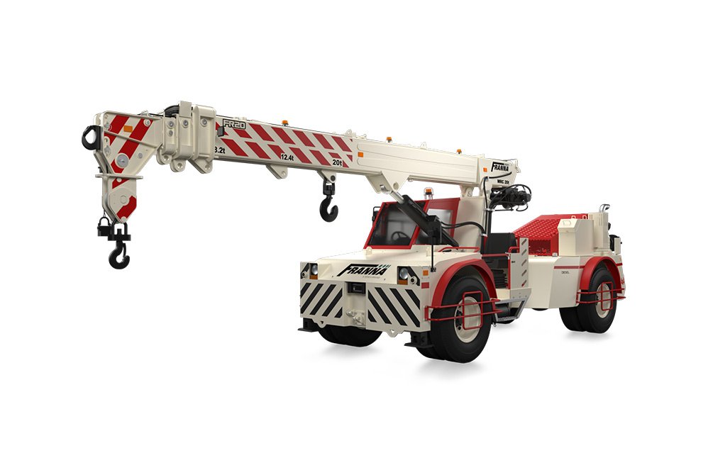 desi machines terex franna f20 1