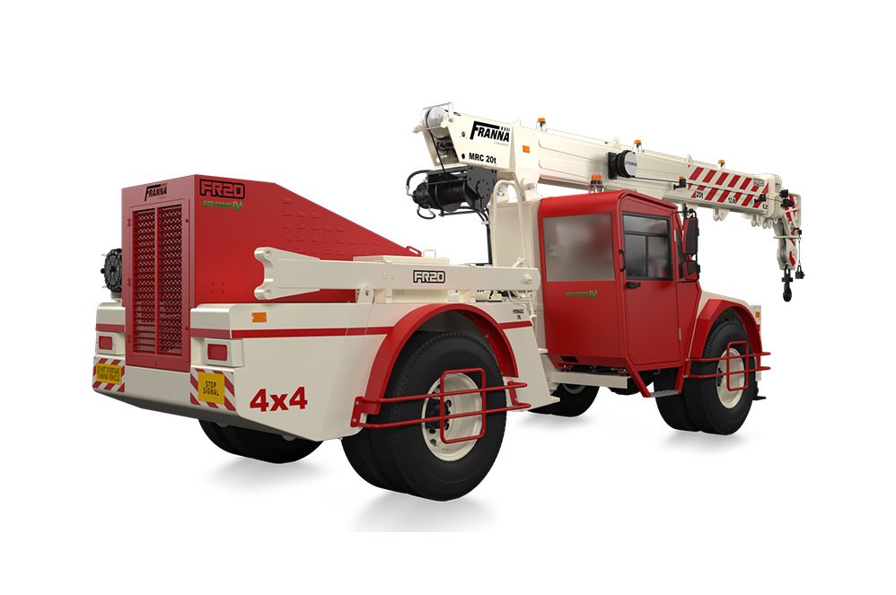 desi machines terex franna f20 2