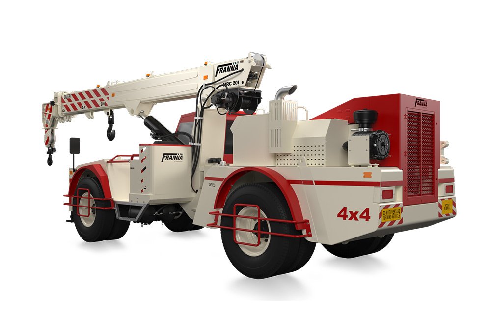 desi machines terex franna f20 3