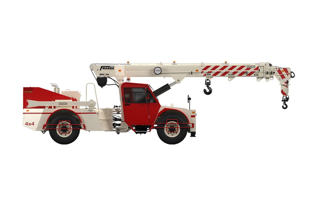 desi machines terex franna f20 4